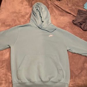 Light blue Nike hoodie, small